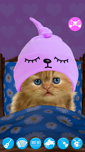 Talking baby cat. Talking game - Image screenshot of android app