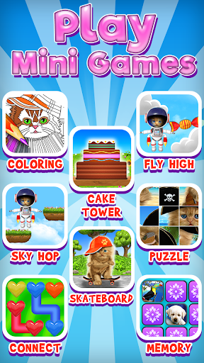 Talking baby cat. Talking game - Image screenshot of android app