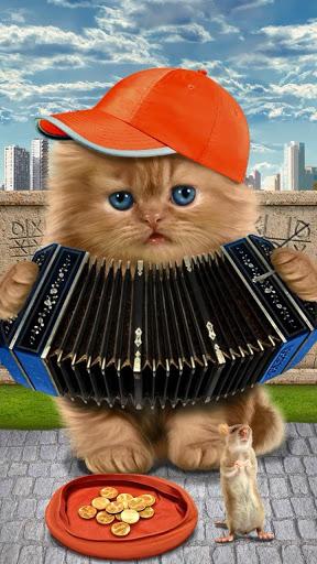 Talking baby cat. Talking game - Image screenshot of android app