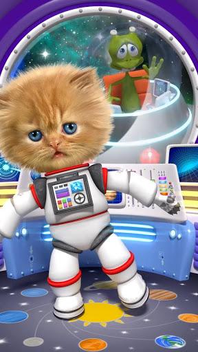 Talking baby cat in space - عکس برنامه موبایلی اندروید