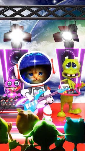 Talking baby cat in space - عکس برنامه موبایلی اندروید