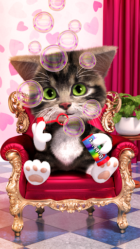 Talking cat Bob - cute talking baby cat - عکس برنامه موبایلی اندروید