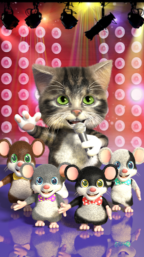 Talking cat Bob - cute talking baby cat - عکس برنامه موبایلی اندروید