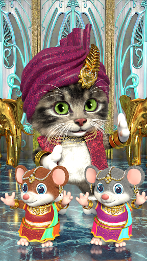 Talking cat Bob - cute talking baby cat - عکس برنامه موبایلی اندروید