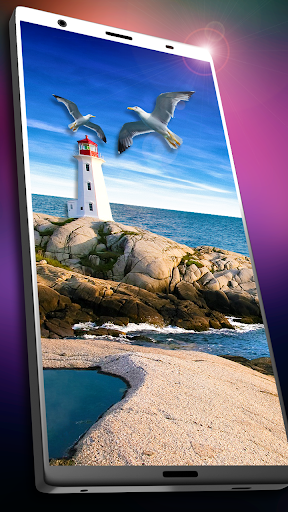 3D wallpapers parallax - Image screenshot of android app