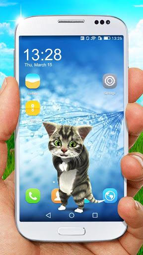 Funny walking cat - Image screenshot of android app