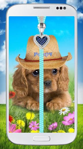 Zipper lock screen - Image screenshot of android app