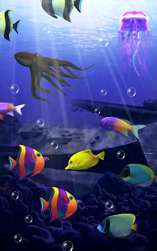 Aquarium live wallpaper - عکس برنامه موبایلی اندروید