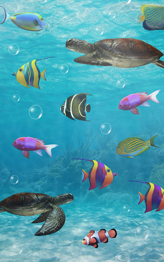 Aquarium live wallpaper - عکس برنامه موبایلی اندروید