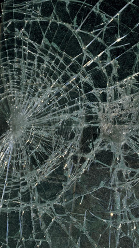 cracked glass wallpaper