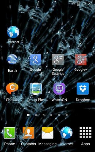 Broken Glass live wallpaper & - عکس برنامه موبایلی اندروید