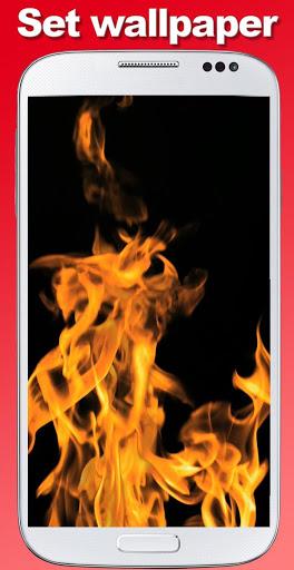 Fire screen simulator - Image screenshot of android app
