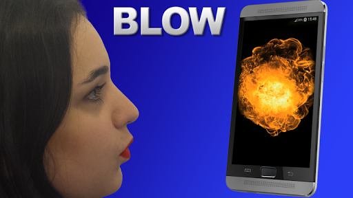 Fire screen simulator - Image screenshot of android app
