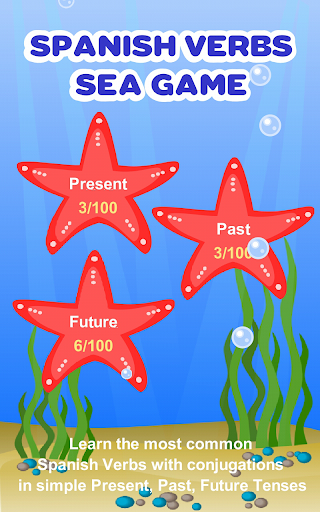 Spanish Verbs Learning Game - Image screenshot of android app