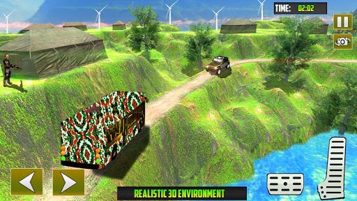 New Offroad Army Bus Driving Simulator ۲۰۲۰ - عکس بازی موبایلی اندروید