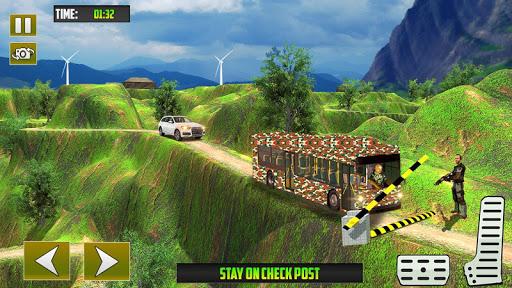 New Offroad Army Bus Driving Simulator ۲۰۲۰ - عکس بازی موبایلی اندروید