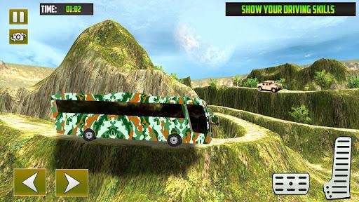 New Offroad Army Bus Driving Simulator ۲۰۲۰ - عکس بازی موبایلی اندروید