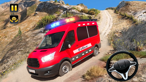 Us Police Van Chasing Simulator: Car Driving 3D - عکس برنامه موبایلی اندروید
