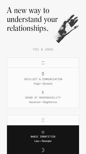 Co–Star Personalized Astrology - Image screenshot of android app