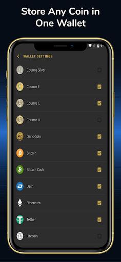 Counos Bitcoin Wallet - عکس برنامه موبایلی اندروید