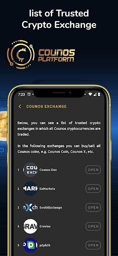 Counos Bitcoin Wallet - عکس برنامه موبایلی اندروید