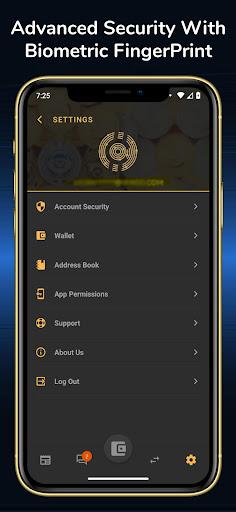 Counos Bitcoin Wallet - Image screenshot of android app