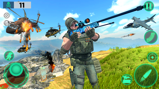 Counter Terrorist Assault Shooting Game - Gameplay image of android game
