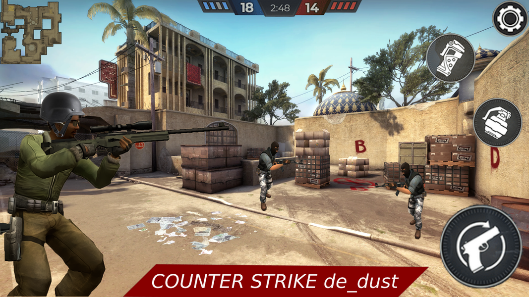 Counter Terrorist Strike - Gameplay image of android game
