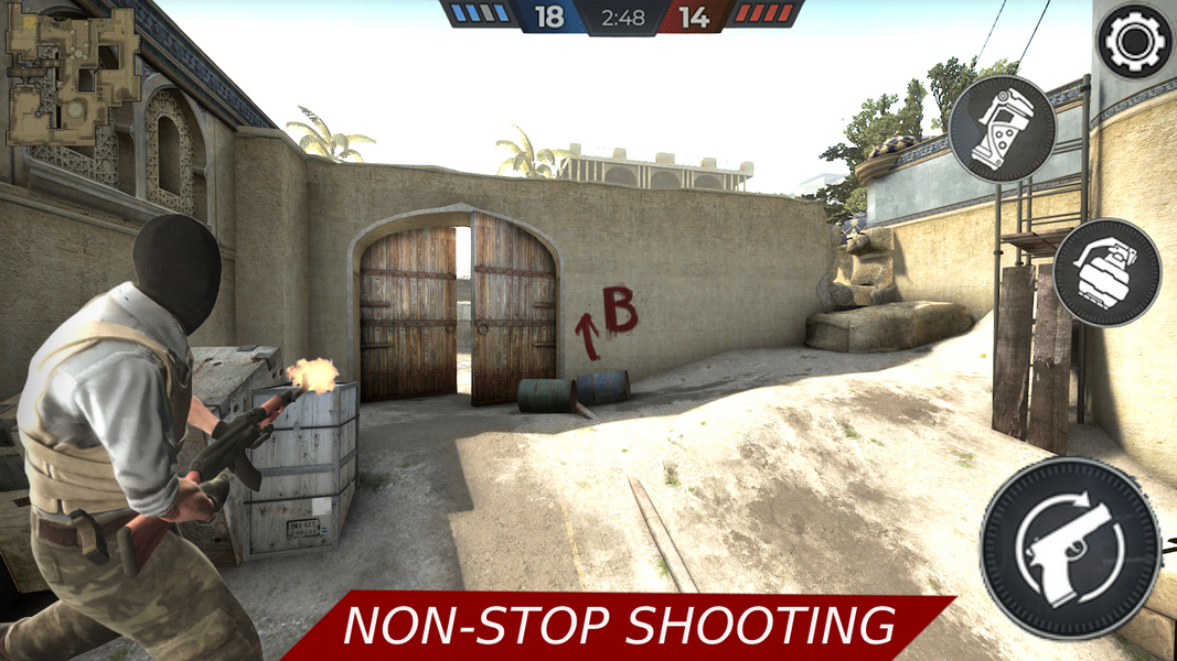 Counter Terrorist Strike - Gameplay image of android game