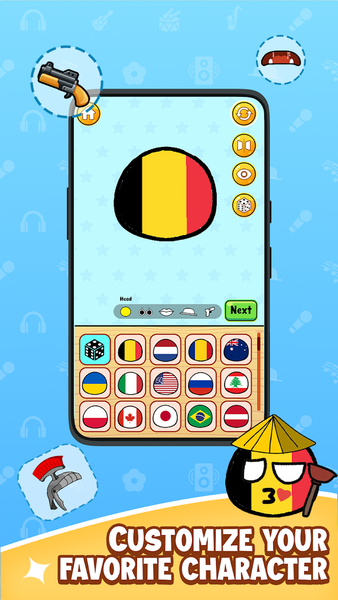 Brainrod Merge Battle - Gameplay image of android game