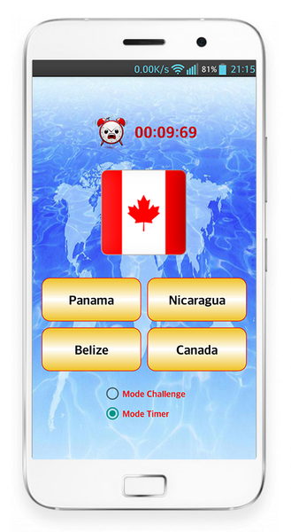 Learn Country - Flag Quiz - عکس برنامه موبایلی اندروید