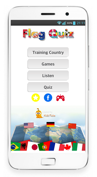 Learn Country - Flag Quiz - Image screenshot of android app