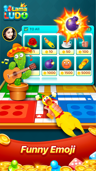 Lama Ludo-Ludo&Chatroom - عکس بازی موبایلی اندروید