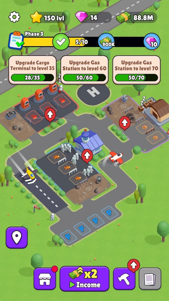 Airport Empire - Idle Tycoon - عکس بازی موبایلی اندروید