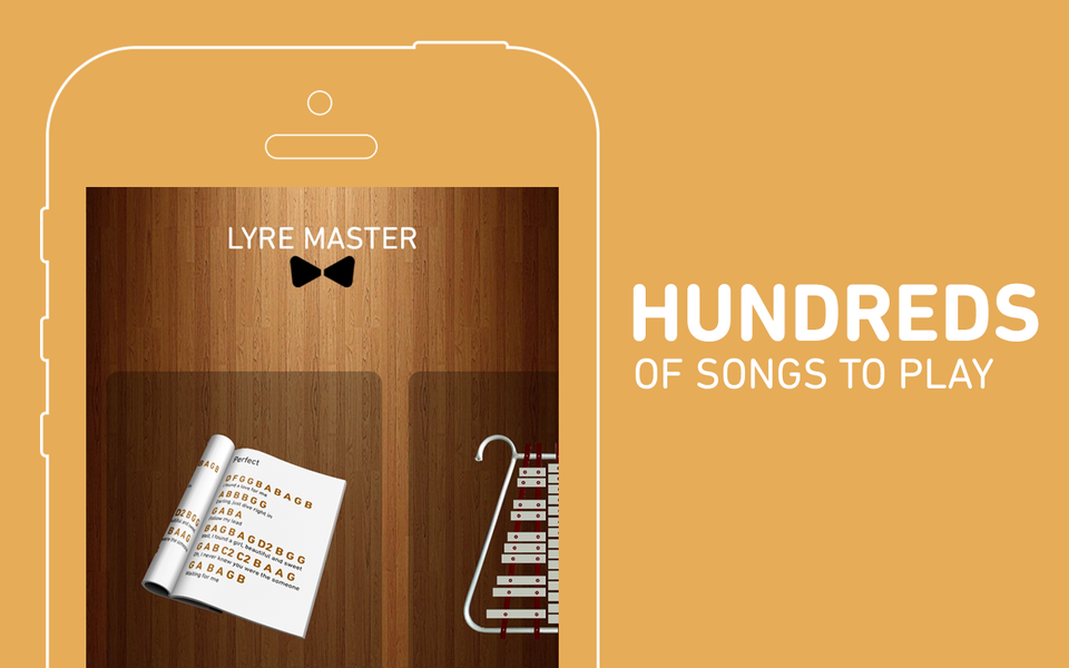 Lyre・Play Xylophone with Notes - عکس برنامه موبایلی اندروید
