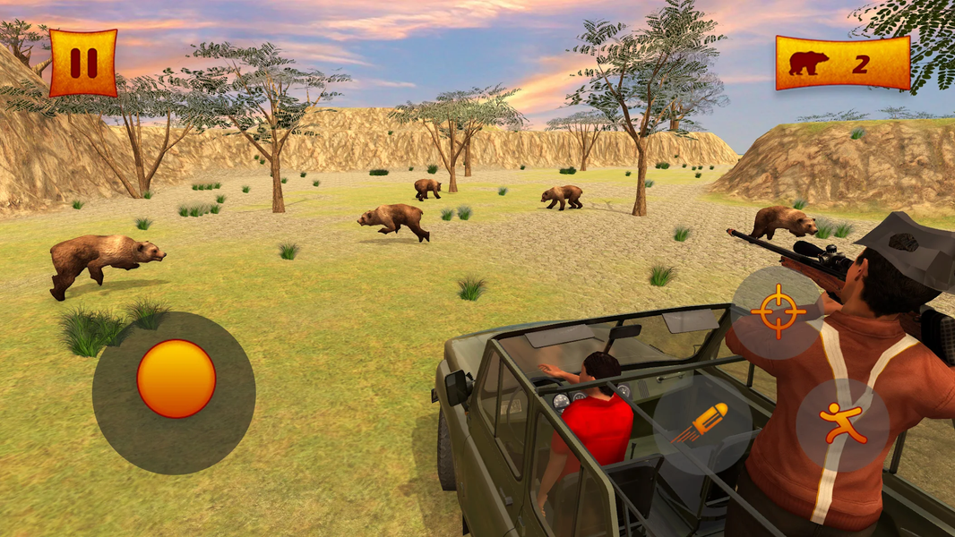 Bear Hunter: Animal Shooting - عکس بازی موبایلی اندروید