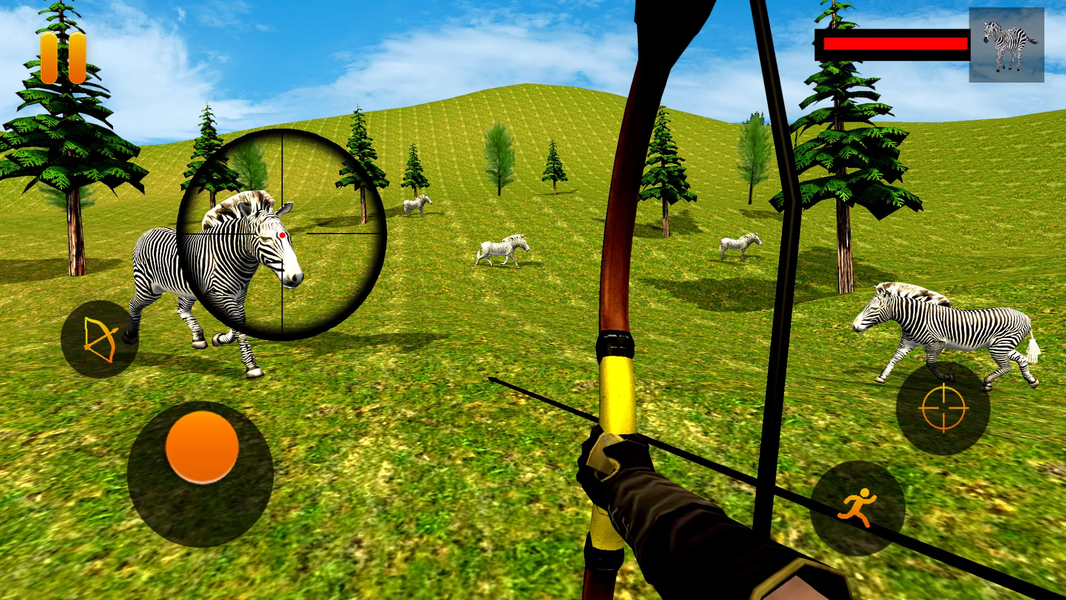 Wild Jungle Animal Hunter: Saf - Gameplay image of android game