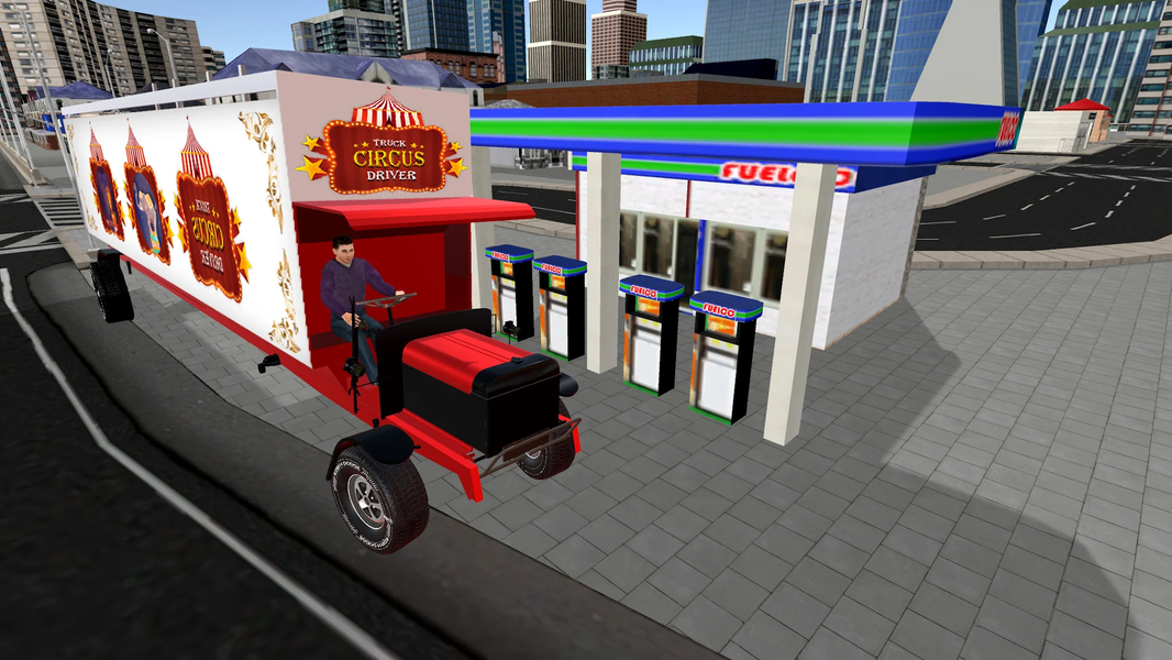 Circus Truck Driver: City Pick - عکس بازی موبایلی اندروید
