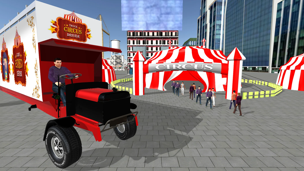 Circus Truck Driver: City Pick - عکس بازی موبایلی اندروید