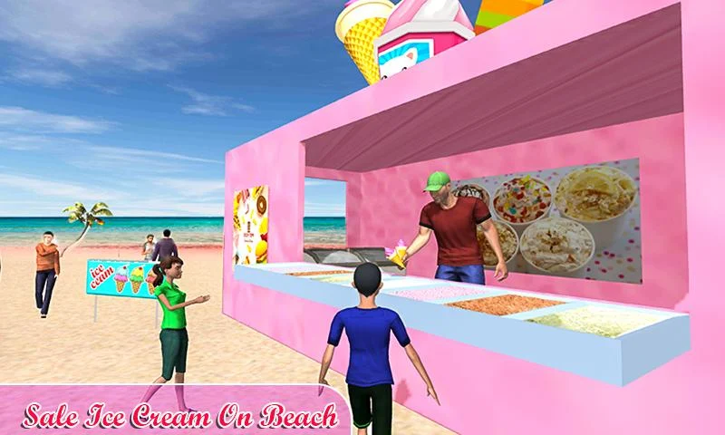 City Ice Cream Delivery Boy - Image screenshot of android app