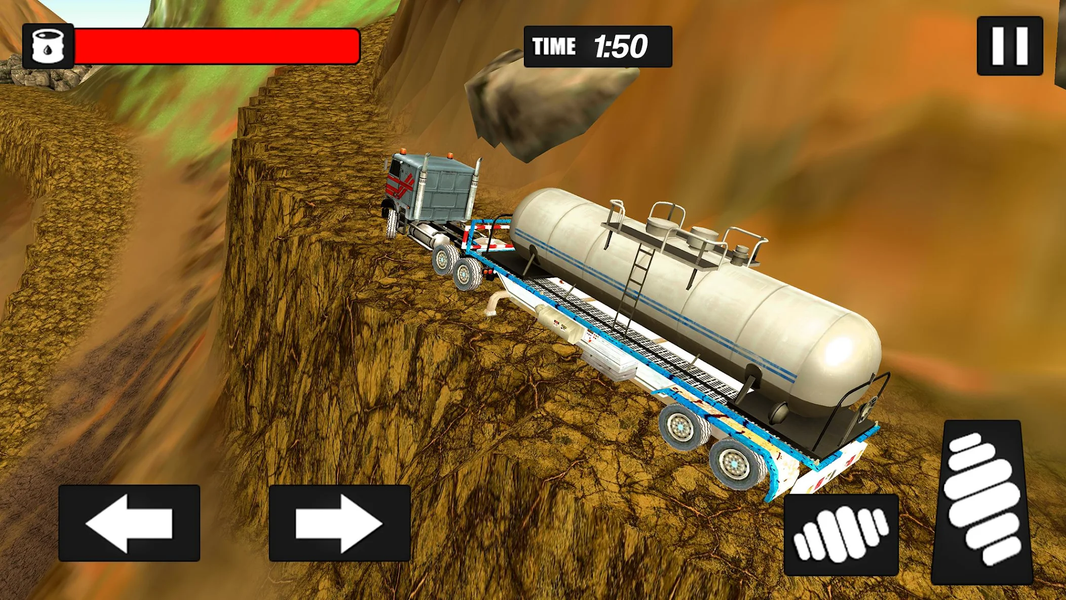 Oil Cargo Train ۳D: Truck Tran - عکس بازی موبایلی اندروید