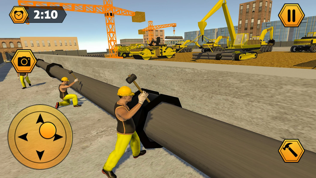 City Builder Construction Game - Gameplay image of android game