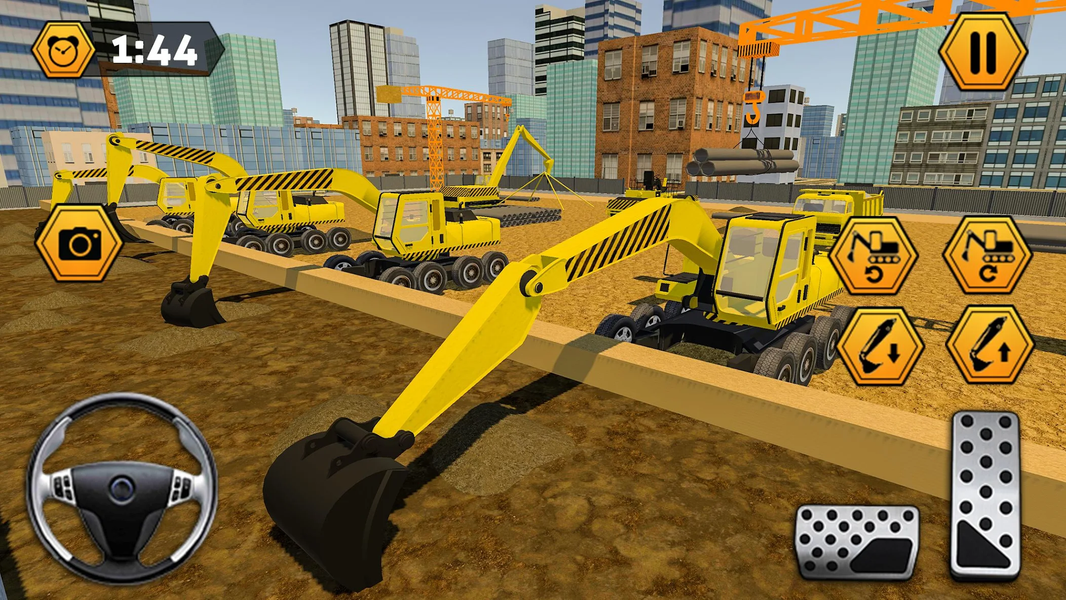 City Builder Construction Game - Gameplay image of android game