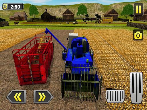 Real Farm Harvester 3D - Gameplay image of android game