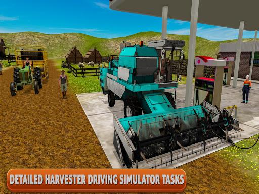 Real Farm Harvester 3D - Gameplay image of android game