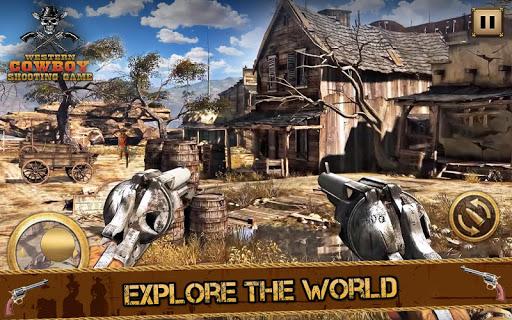 West Cow boy Gang Shooting : Horse Shooting Game - عکس برنامه موبایلی اندروید