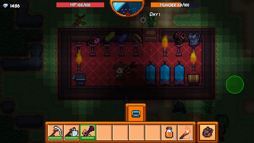 Pixel Survival Game 3 - Gameplay image of android game