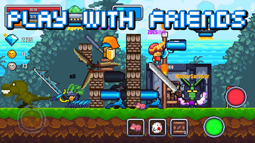 Pixel Survival World - Online - عکس بازی موبایلی اندروید