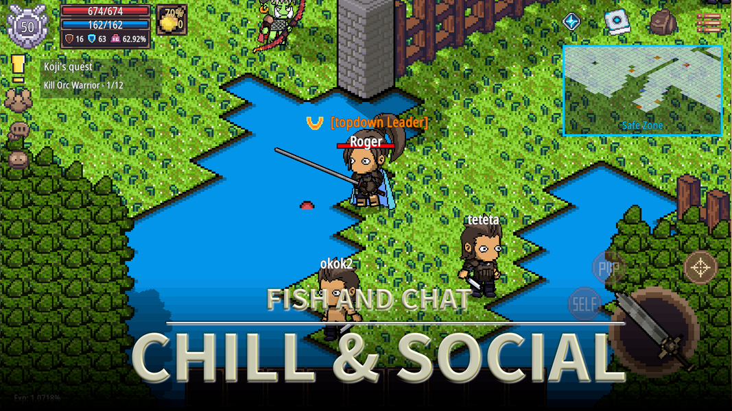 Rising Clans MMORPG: Soul like - عکس بازی موبایلی اندروید