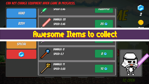 Pixel Survival Game - عکس بازی موبایلی اندروید
